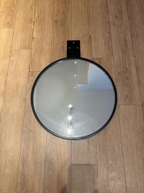 Black Round Wall Mirror - Home Wall Decor